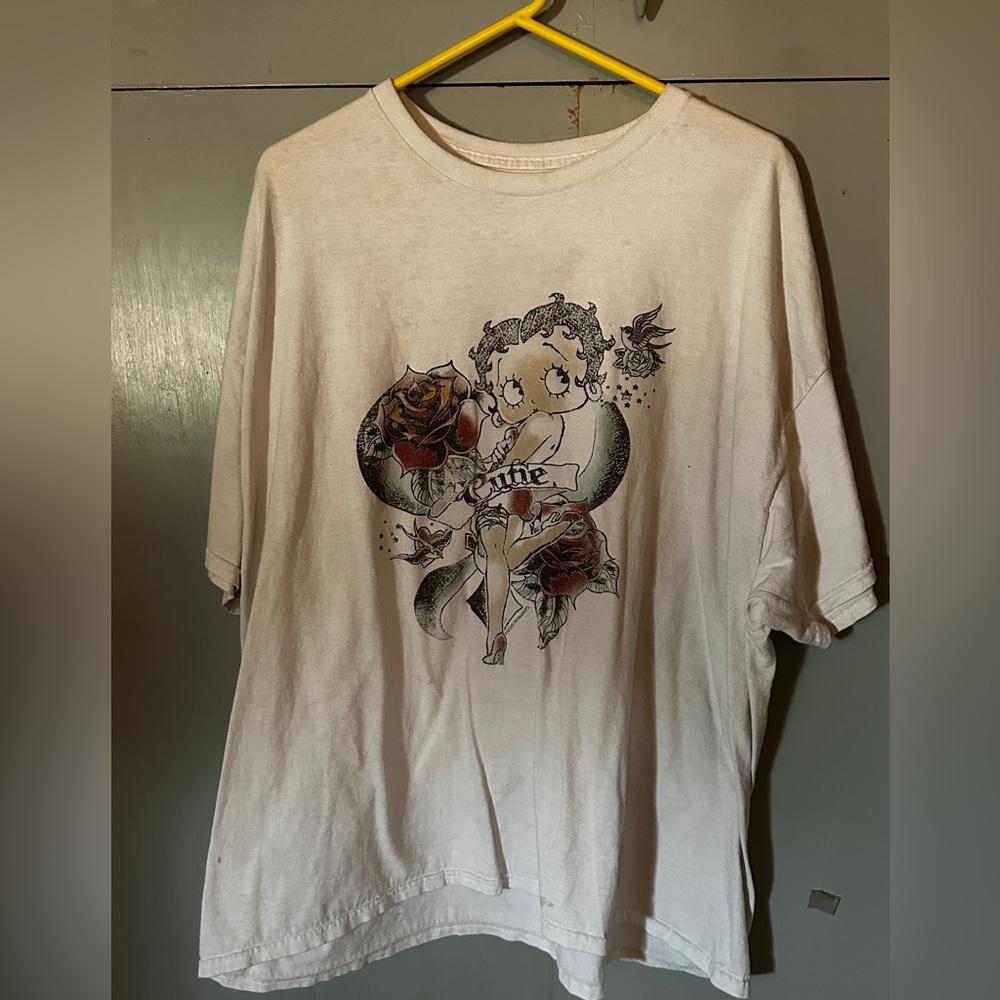 Betty Boop White Tee